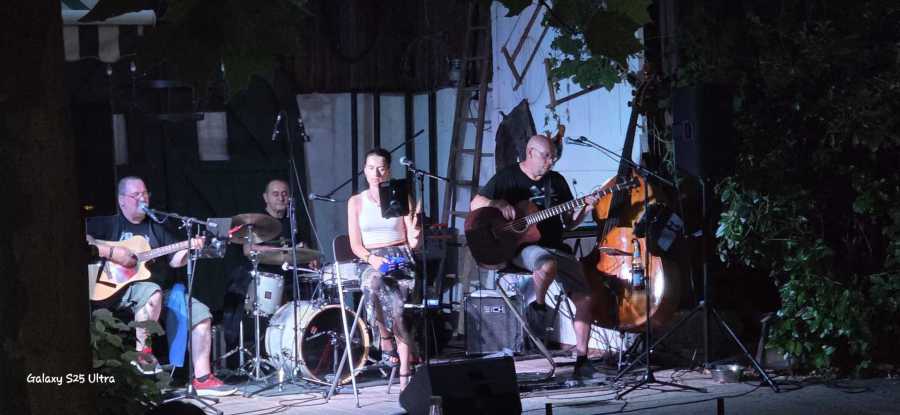 Eindruck vom Konzert in der Trattoria Sicilia